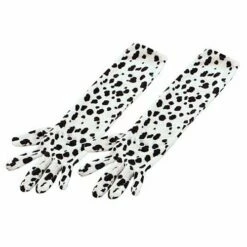 Dalmatian Print Gloves