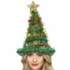 Tinsel Christmas Tree Hat -Glamourguise Store xmastreehat